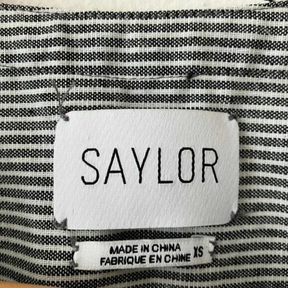 Saylor Melody Ruffled Striped Mini Dress - Picture 12 of 12
